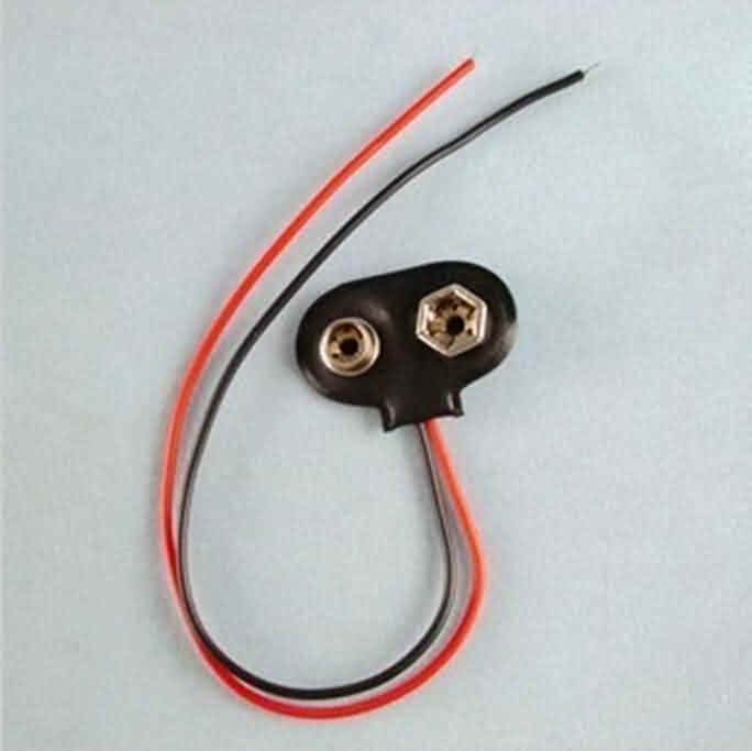 9V Battery Snap without Power Plug